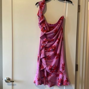 Brand new likely brand dresss one shoulder so cute and flattering